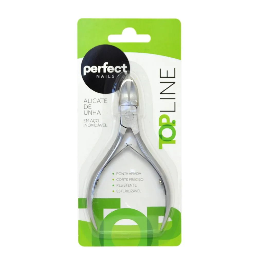 Alicate de Unhas Top Line Inox Perfect Nails 137
