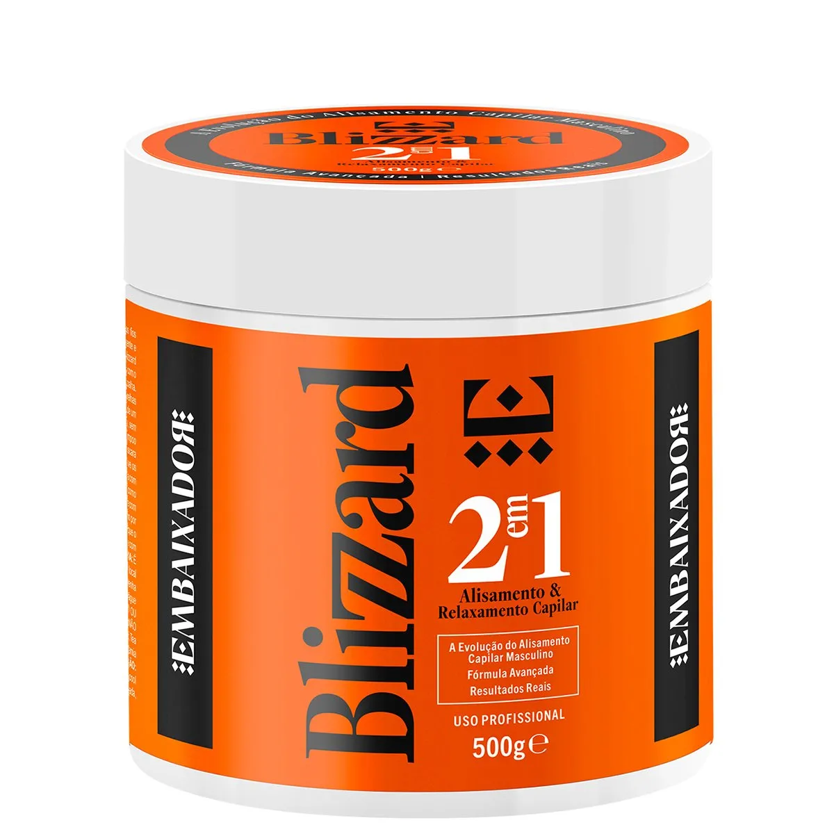 Alisamento e Relaxamento Capilar Blizzard Embaixador 500g