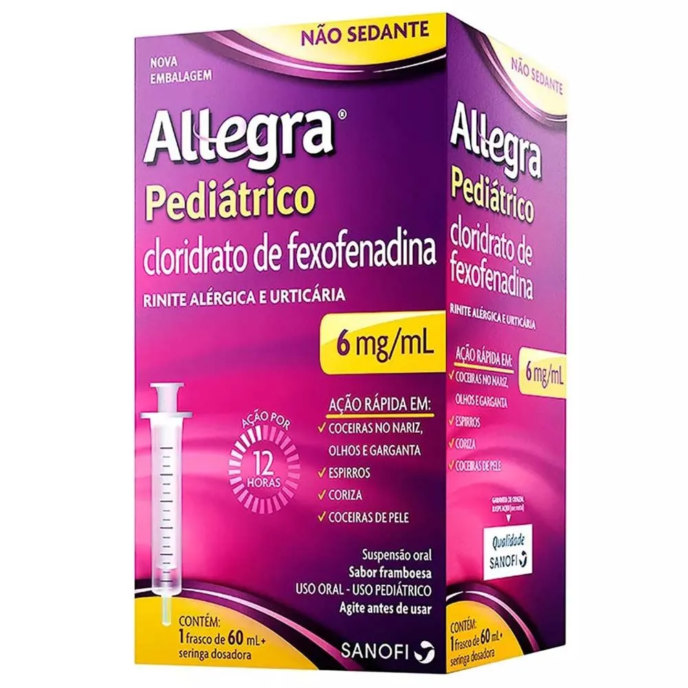 Allegra 6mg Pediátrico 60ml