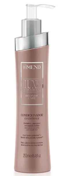 Amend Condicionador Luxe Creations Blonde Care 250ML