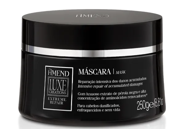 Amend Máscara Luxe Creations Extreme Repair 250G