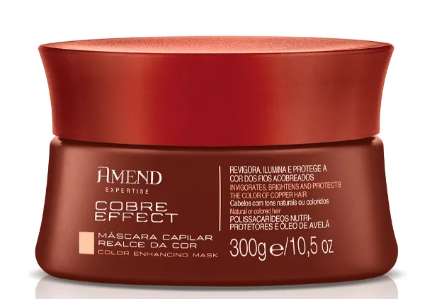 Amend Máscara Expertise Realce da Cor Cobre Effect  300G