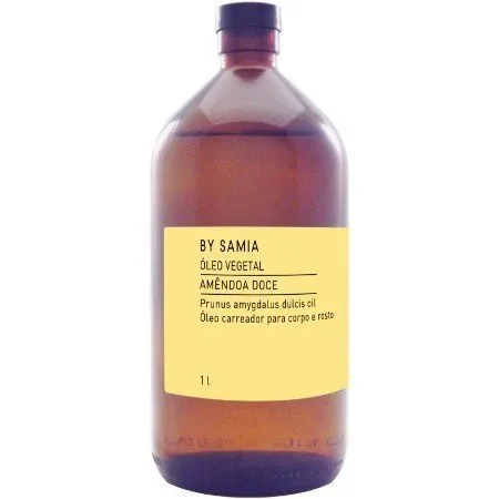 Óleo Vegetal de Amêndoa Doce - By Samia - Frasco com 1 Litro