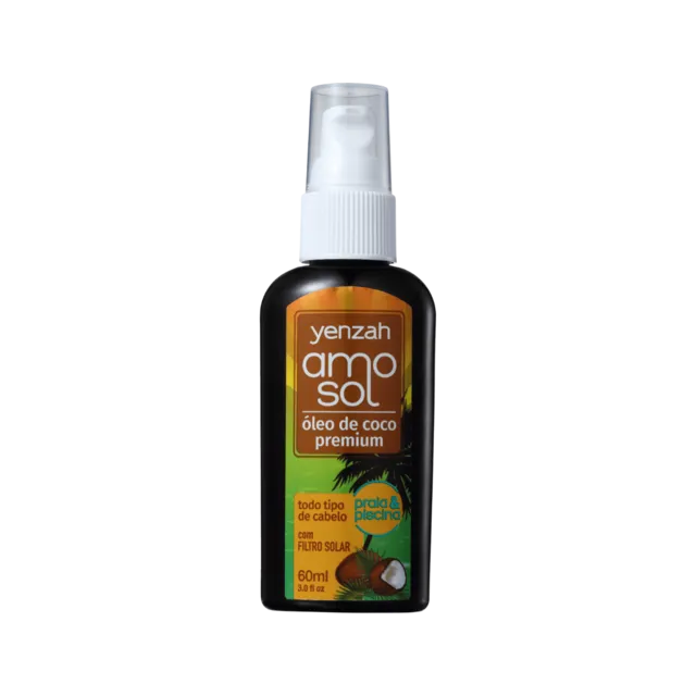 Yenzah Amo Sol Óleo De Coco 60ml | Compre na Linda