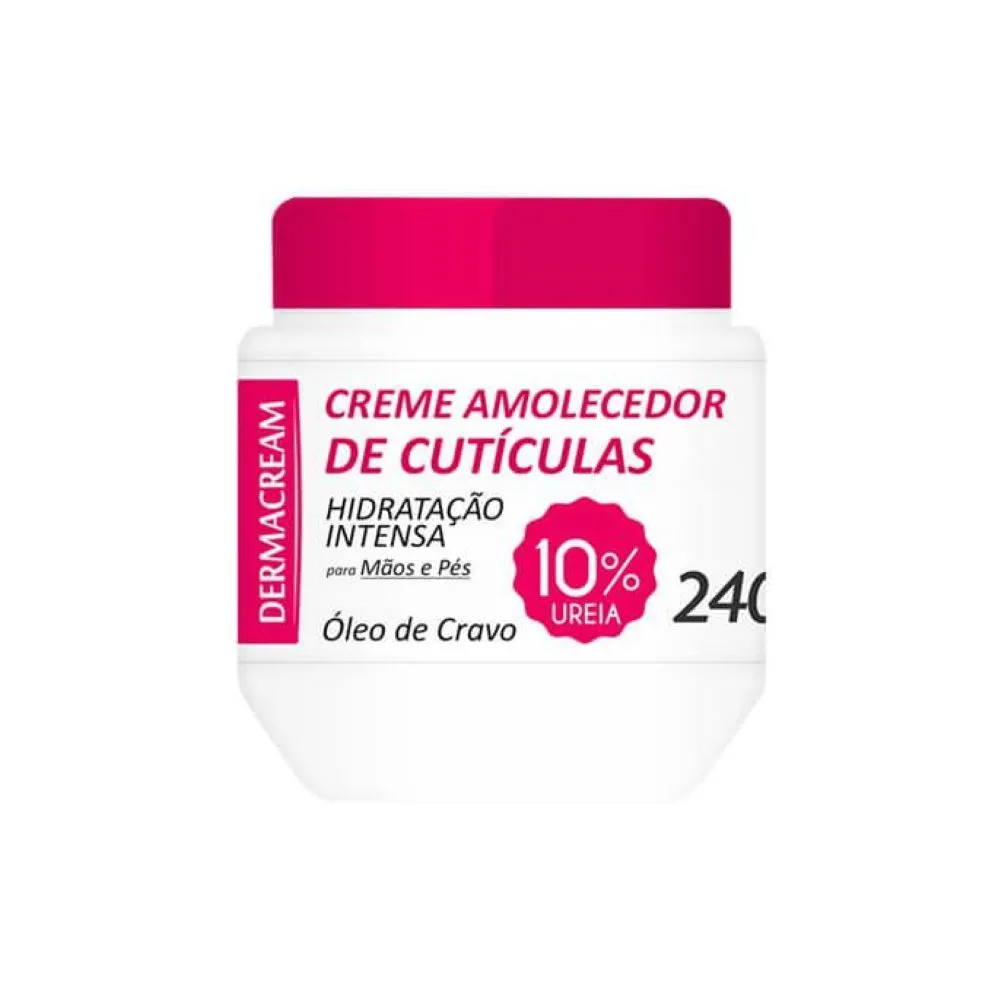 Amolecedor de Cutículas 10% Ureia 240g DermaCream