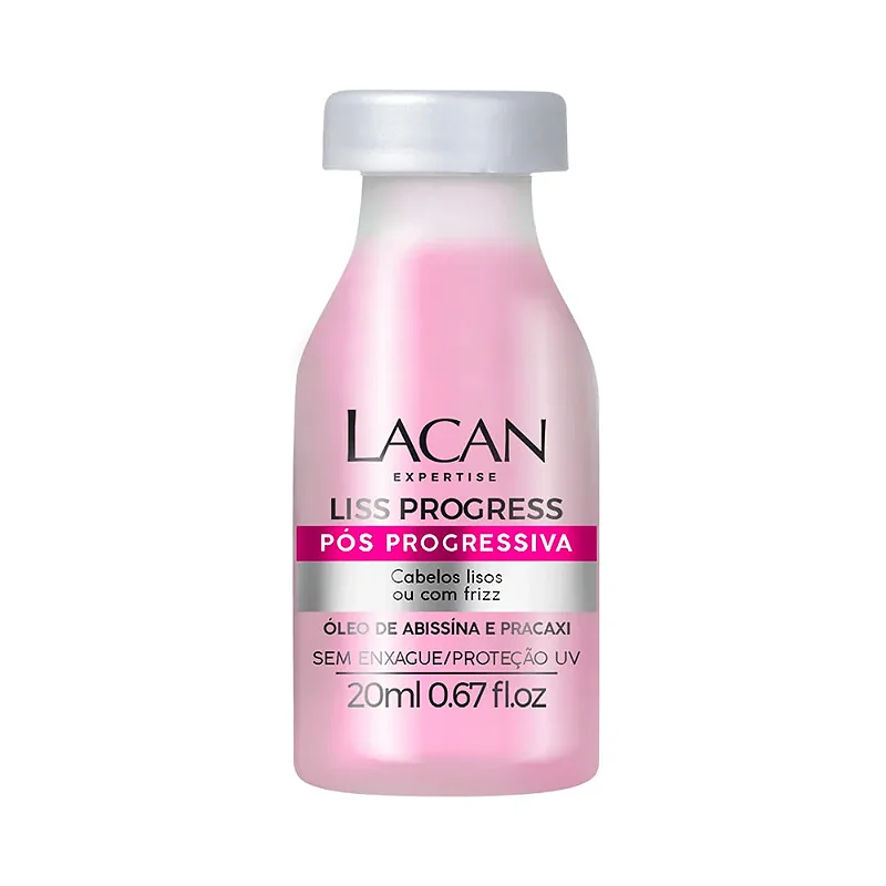 Ampola Liss Progress Pós Progressiva 20ML Lacan
