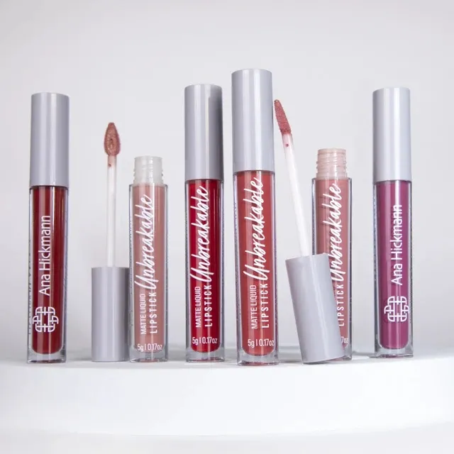 Ana Hickmann Beauty Matte Liquid Lipstick Unbreakable Batom Líquido Matte 5g