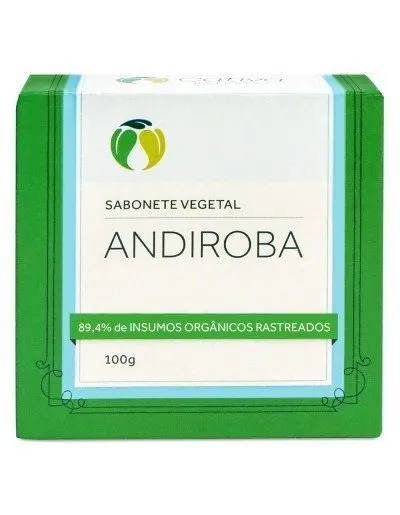 Sabonete Vegetal de Andiroba - Cativa - Barra de 100g