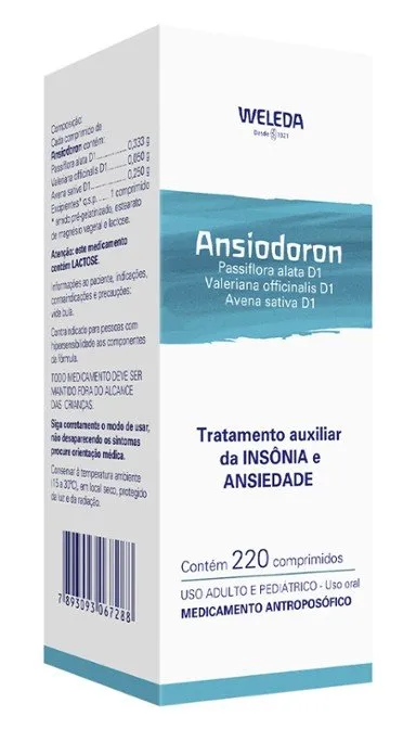 Ansiodoron Weleda 220 comprimidos