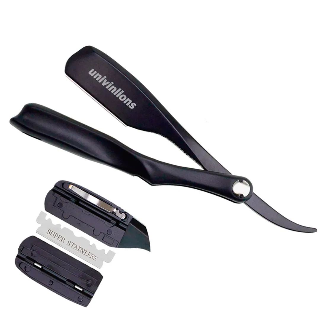 Navalha Premium Sistema de Pressão Antiderrapante Preto