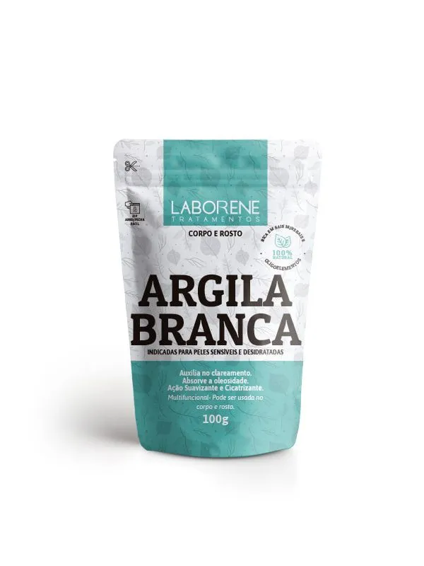 ARGILA BRANCA 100G LABORENE