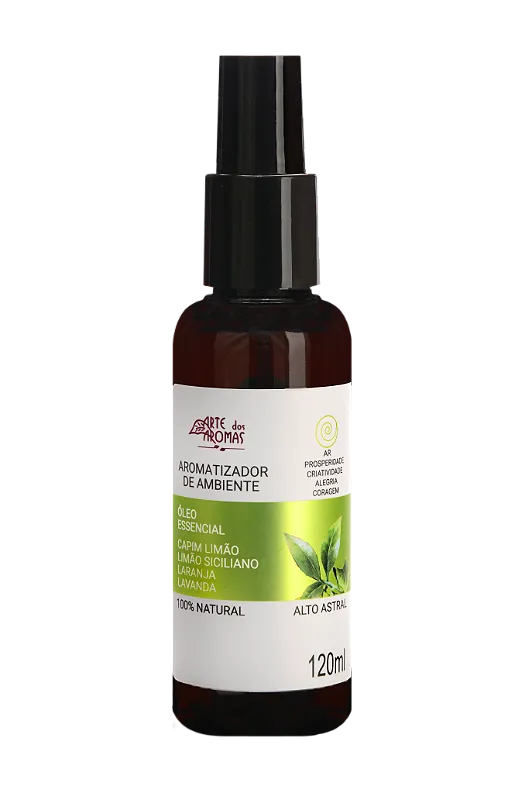 Aromatizador Ambiente Capim Limão Natural 120ml