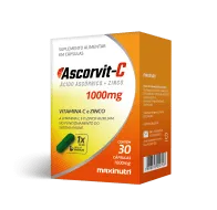 Maxinutri Ascorvit C 1000mg 30 Cápsulas