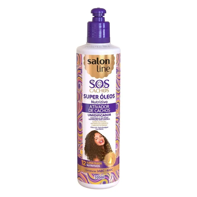 ATIVADOR CACHOS SALON LINE SOS NUTRITIVO 500ML