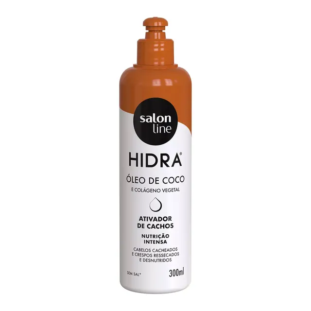 Ativador de Cachos Hidra Nutrição Intensa 300ml - Salon Line