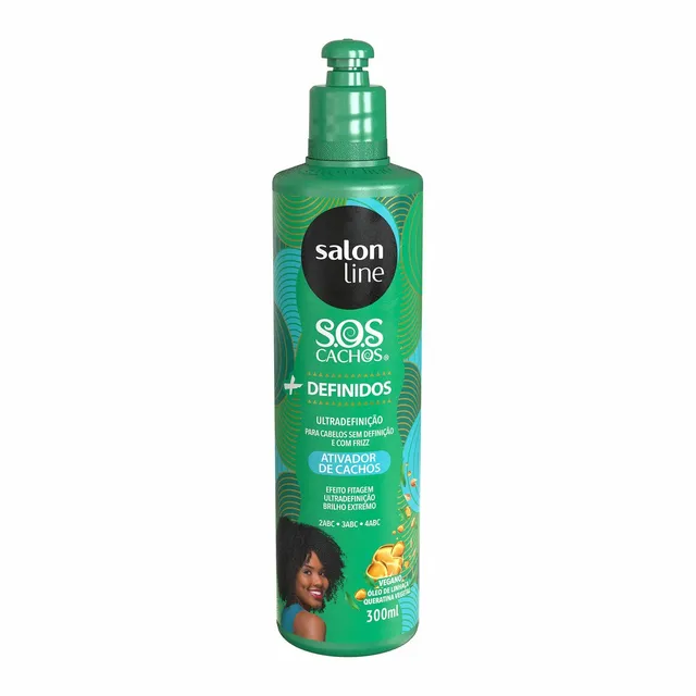 Ativador de Cachos SOS + Definidos 300ml - Salon Line