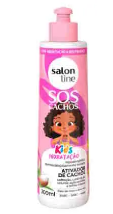 Ativador de cachos Salon line SOS Cachos Kids 300ml