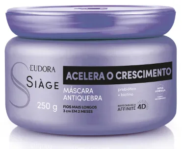 Máscara Capilar Siàge Acelera o Crescimento 250g