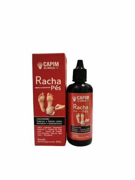 Creme Ultra Hidratante Racha Pés Capim Clinical Capim Limão 60ml