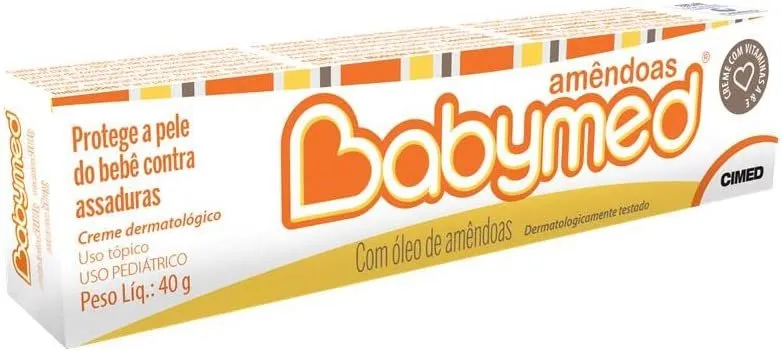 Babymed Amendoas Creme bisnaga com 40 G