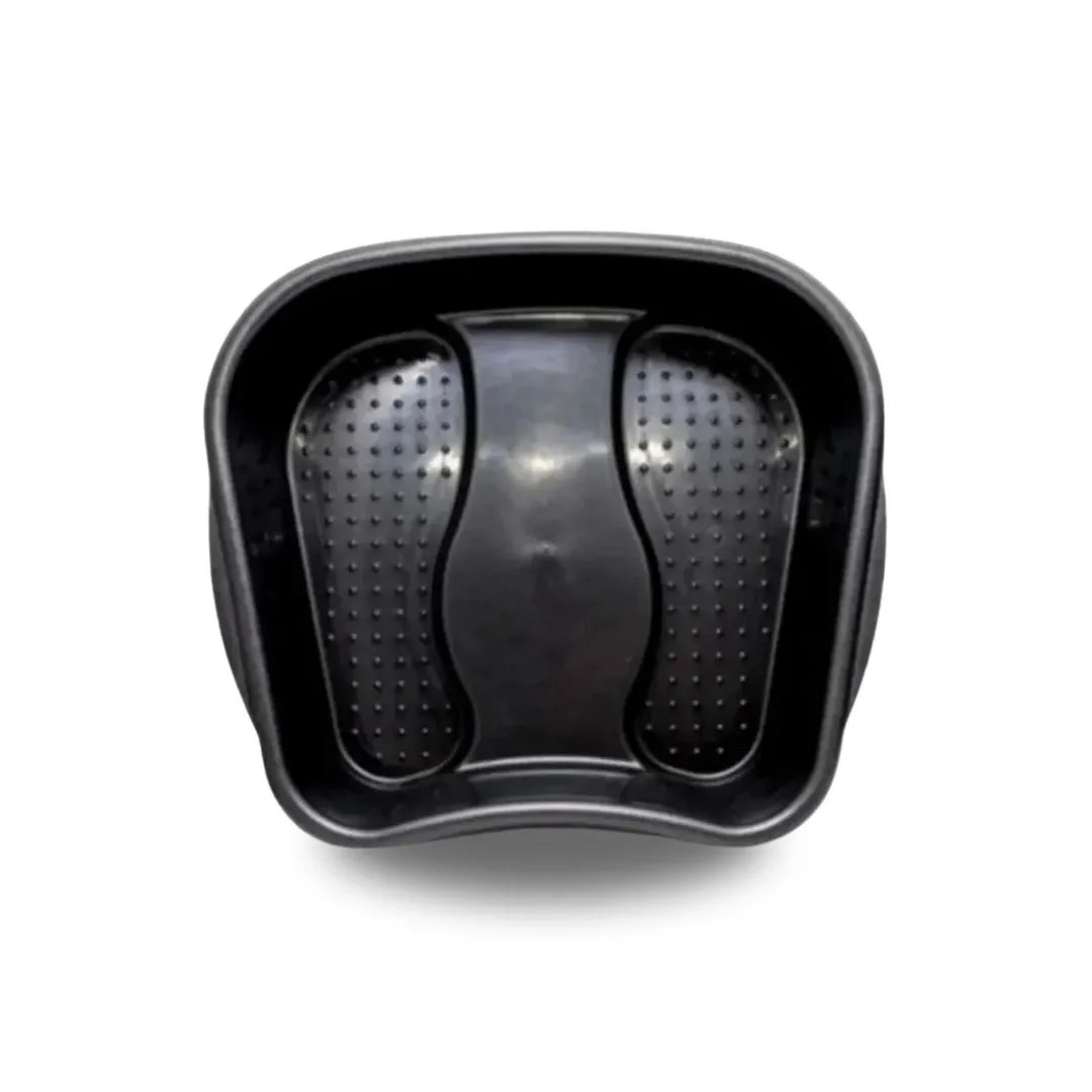 Bacia Pedicure Preta Santa Clara Para Pés  Ref.1715