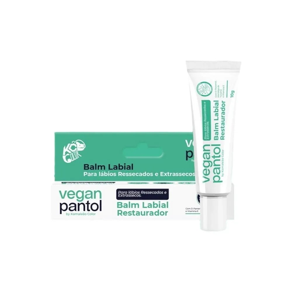 Balm Labial Kamaleão Color 10g Restaura Veganpantol