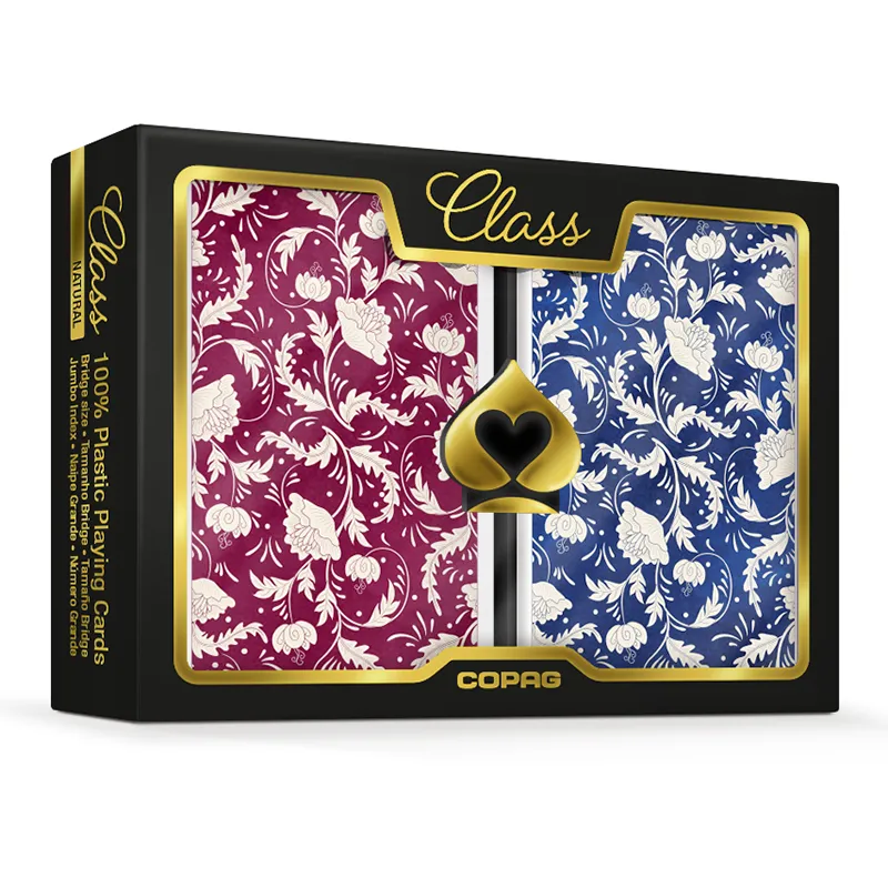 Baralho Copag 100% Plastico Misto (02 Jogos)