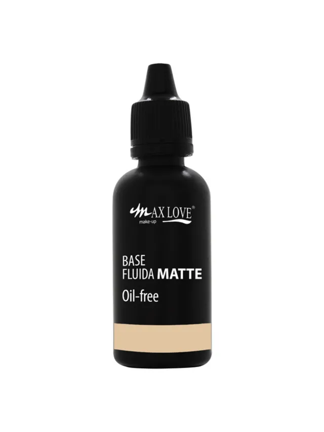 Base Fluída Matte Oil Free N°301 25ml - Max Love