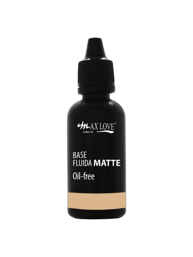Base Fluída Matte Oil Free N°302 25ml - Max Love
