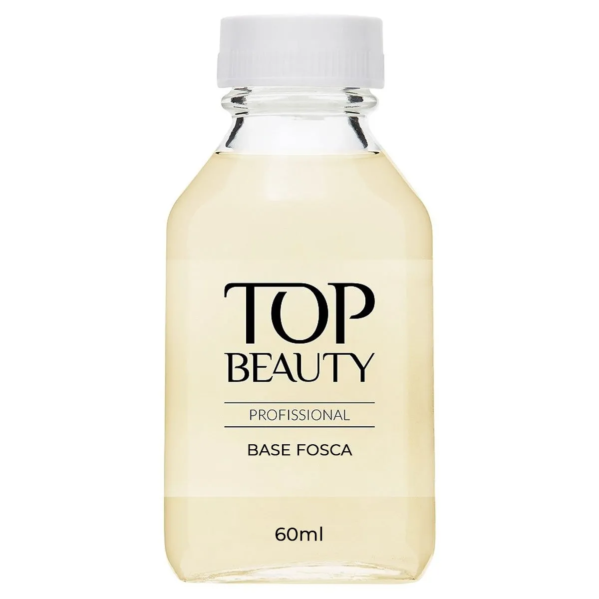 Esmalte Base Profissional Top Beauty 60ml Base Fosca