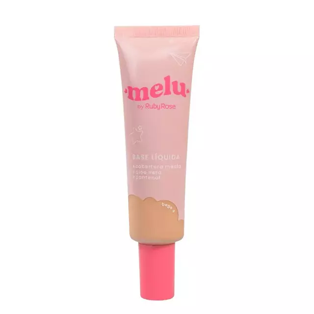 Base Líquida Melu Rr8055B4 Bege 4 Rubyrose