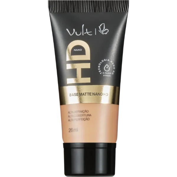 Base Líquida Nano HD Cor V160 26ml - Vult