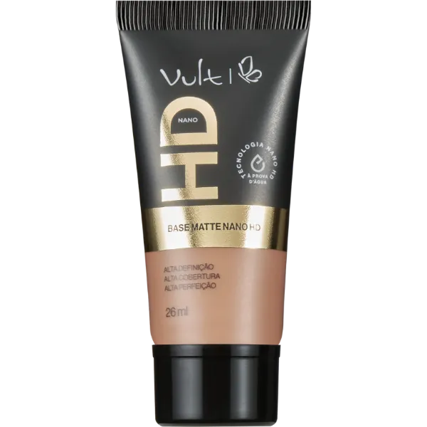 Base Líquida Nano HD Cor V250 26ml - Vult