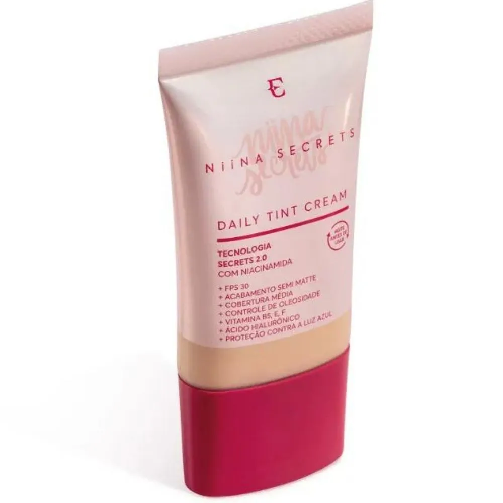 Base Daily Tint Cream Niina Secrets Eudora 25ml - Cor 0