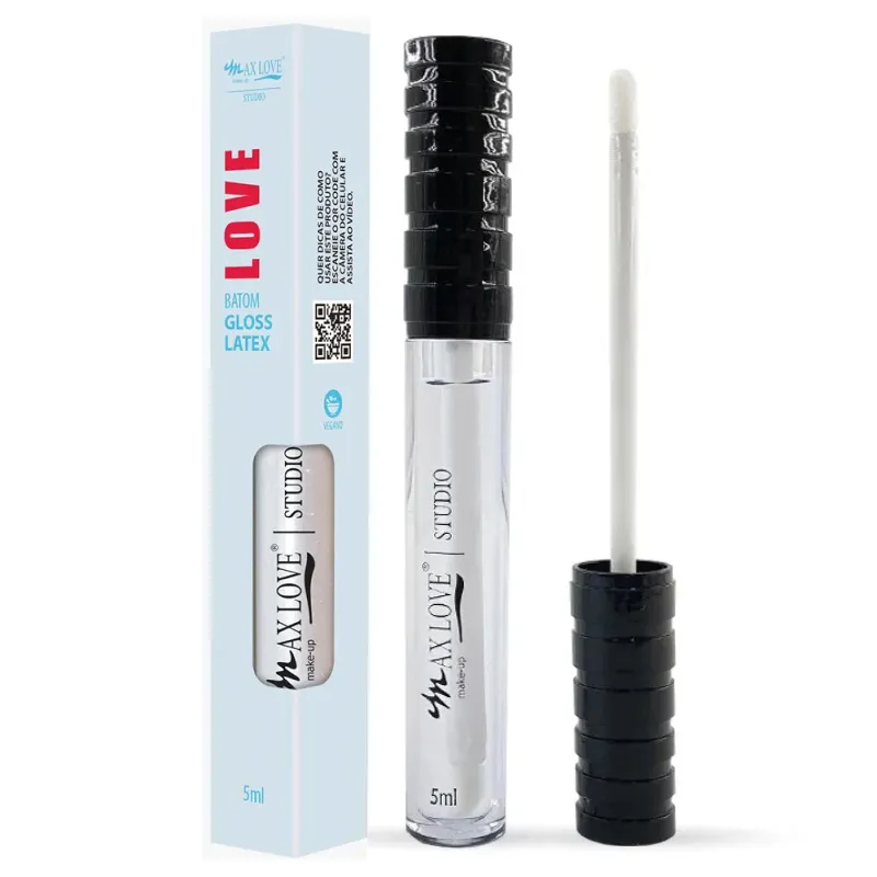 Batom Gloss Latex Max Love Incolor 07 5ml