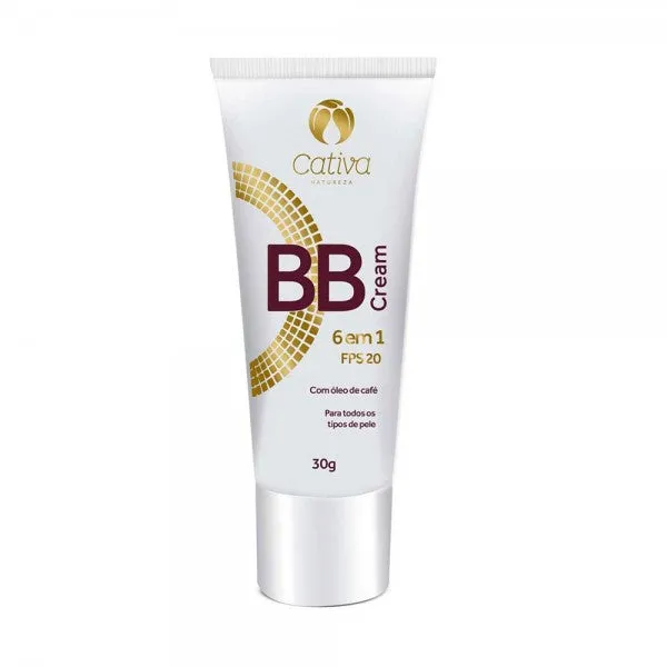 BB Cream 6 em 1 - Cativa - Frasco com 30g