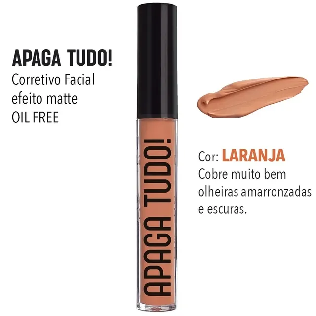 Corretivo Laranja Apaga Tudo Koloss Makeup