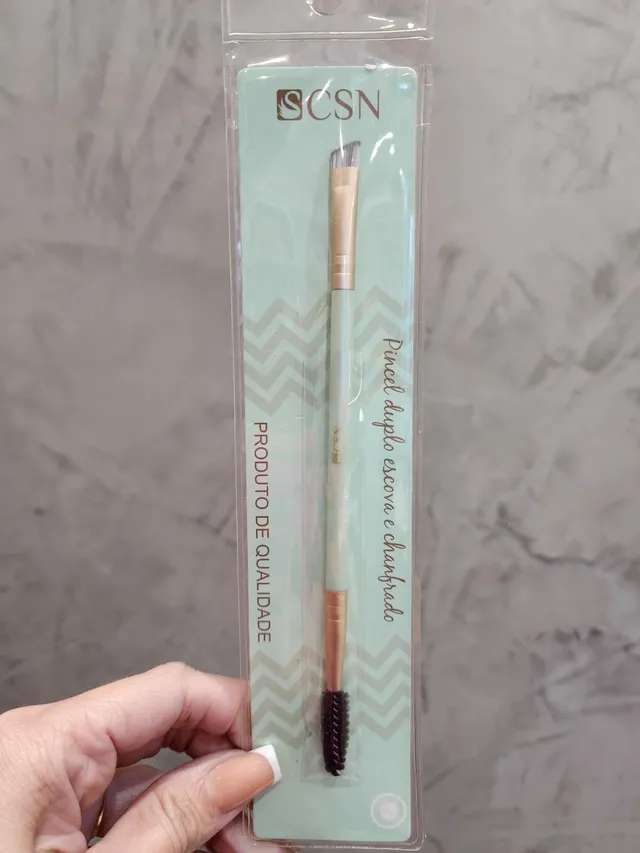 Pincel Duplo Escova e Chanfrado CSN