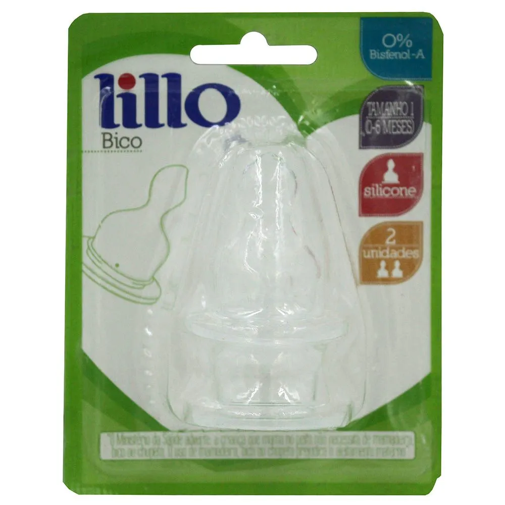 Bico Lillo Orto Tamanho 1 0-6 Meses Com 02 Unidades RF:42710
