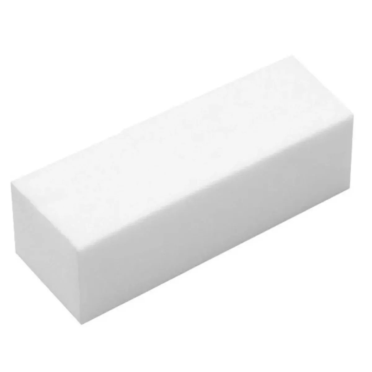 Lixa Cubo Bloco Para Unha Santa Clara Branca