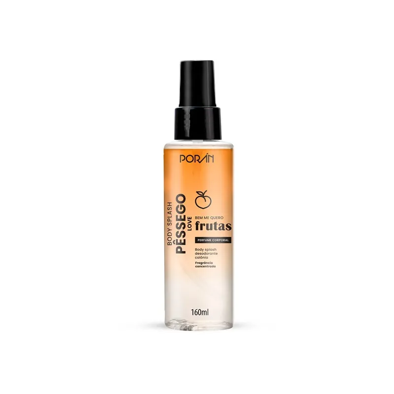 Body Splash Pêssego Love 160ml - Poran