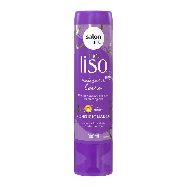 Salon Line Condicionador Meu Liso Matizador Loiro 300ml
