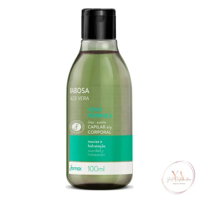 Óleo Capilar/Corpo Farmax Babosa 100ml