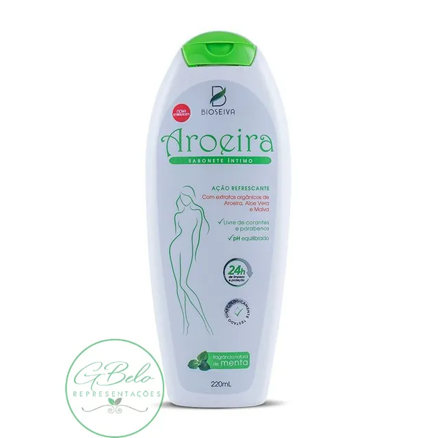 Sabonete Intimo de Aroeira Menta 220ml Bio Seiva