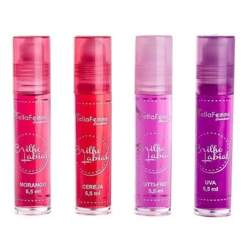 Brilho Labial Rollon Bellafemme