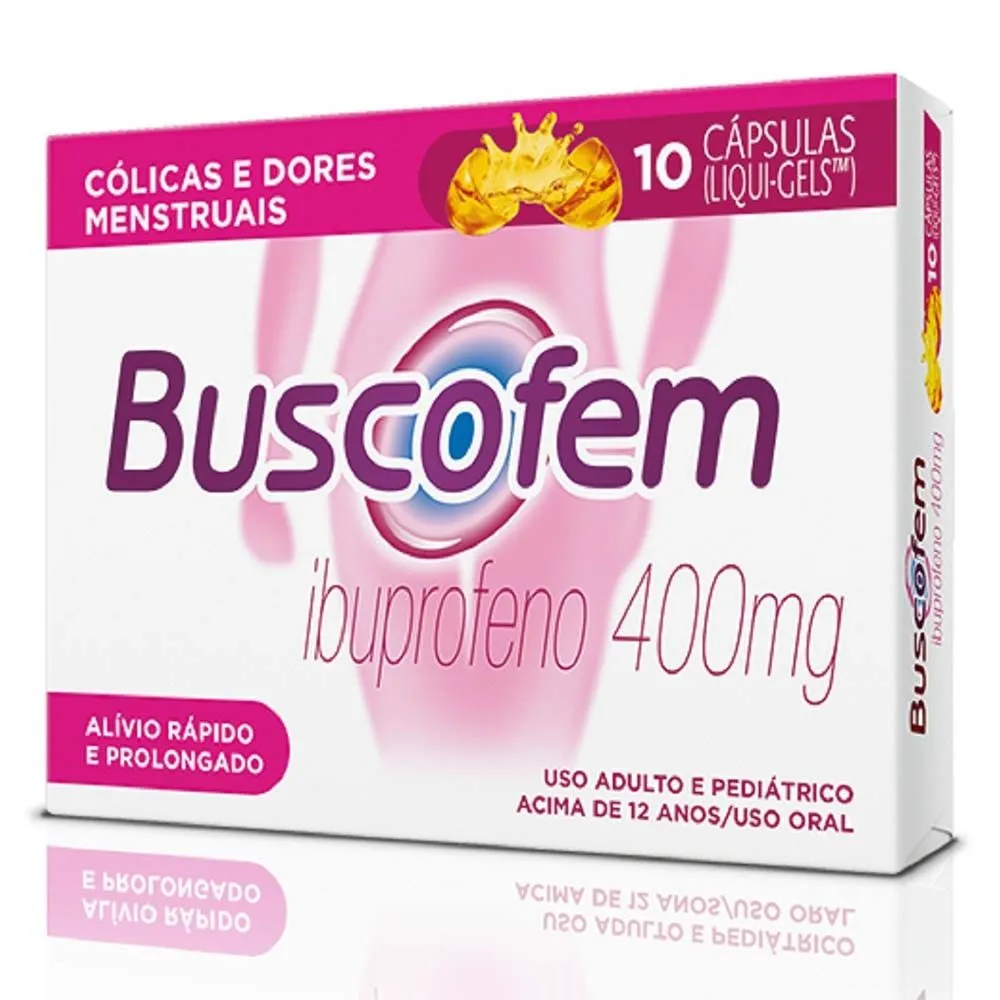 Buscofem 400Mg Com 10 Cápsulas