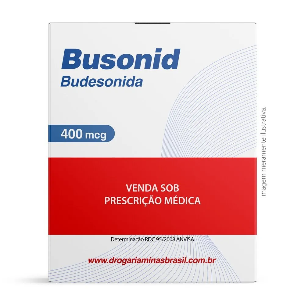Busonid Caps 400Mcg Refil Com 60 Cápsulas Ache
