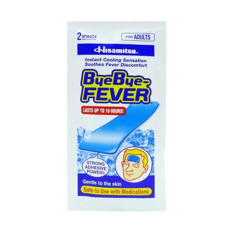 Bye Bye Fever Para Adultos com 2 Unidades