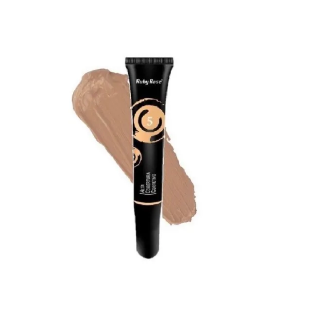 Ruby Rose Corretivo Alta Cobertura Grupo 2 HB8091 Cor: Bege 5