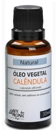 Óleo Vegetal de Calêndula - Arte dos Aromas - Frasco com 30ml